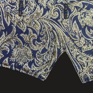 CUSTOM equestrian Shadbelly POINTS "SAPPORO" Blue/Silver NEW sizes S, M, L, XL